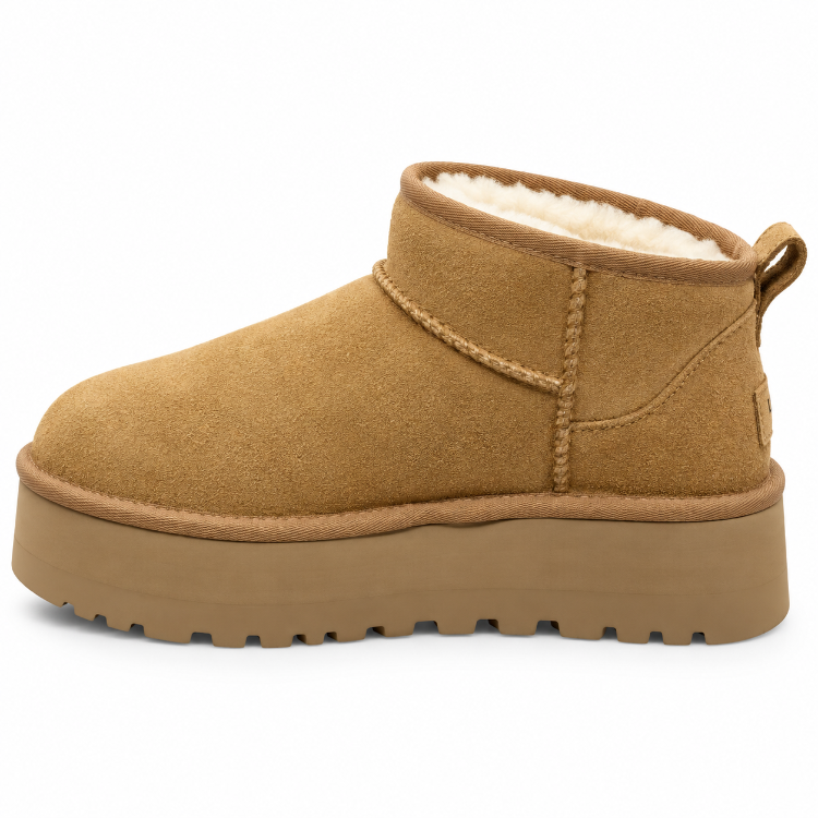 UGG Classic Ultra Mini Platform Chestnut | Kadın Bot