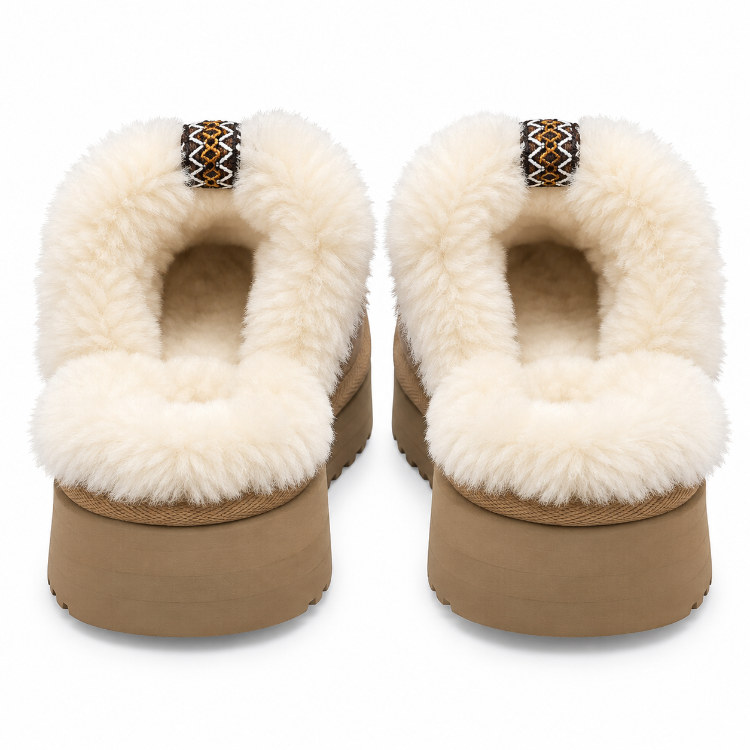 UGG Tazz Slipper Chestnut | Kadın Platform Terlik