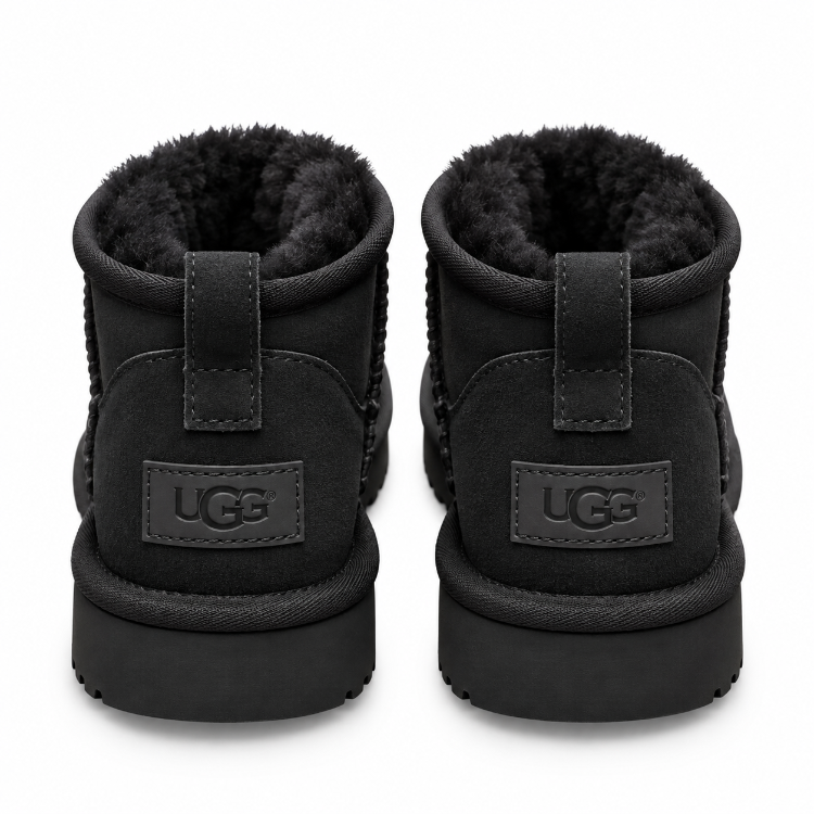 UGG Classic Ultra Mini Black | Kadın Bot