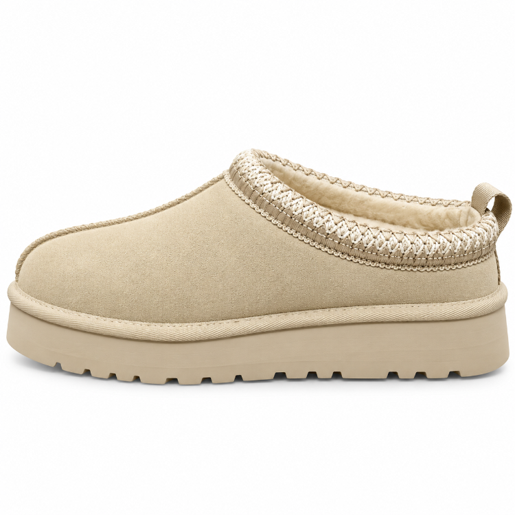UGG Tazz Platform Beige | Kadın Terlik