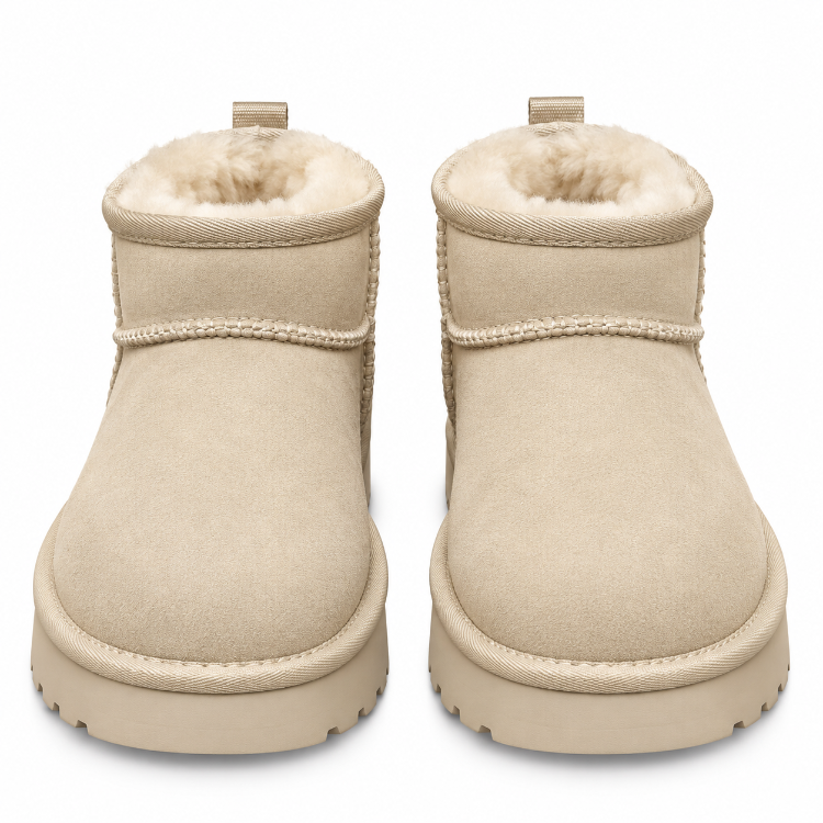 UGG Classic Ultra Mini Platform Beige | Kadın Bot