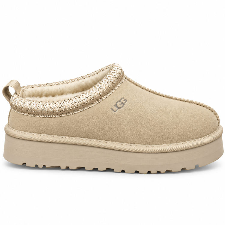 UGG Tazz Platform Beige | Kadın Terlik