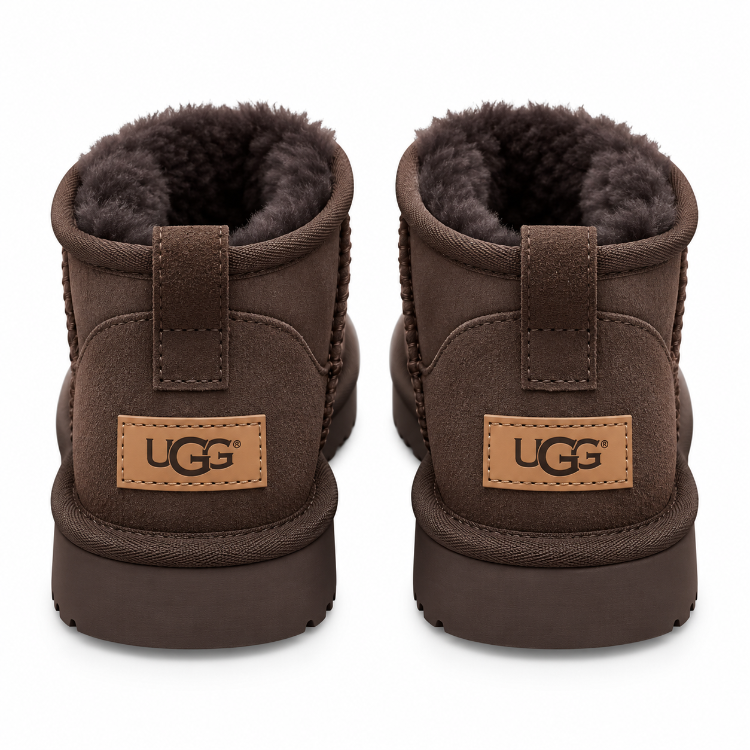 UGG Classic Ultra Mini Dark Brown | Kadın Bot