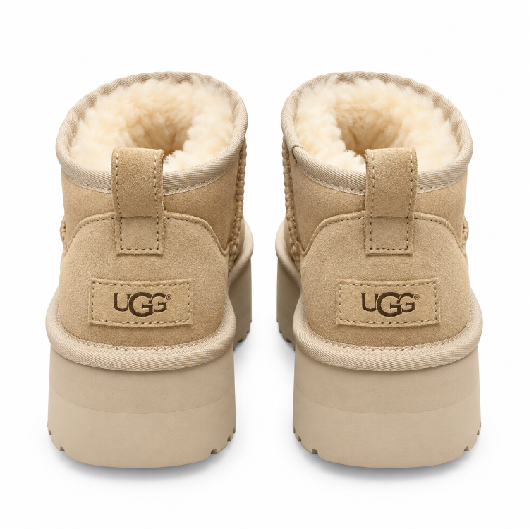 UGG Classic Ultra Mini Platform Sand | Kadın Bot