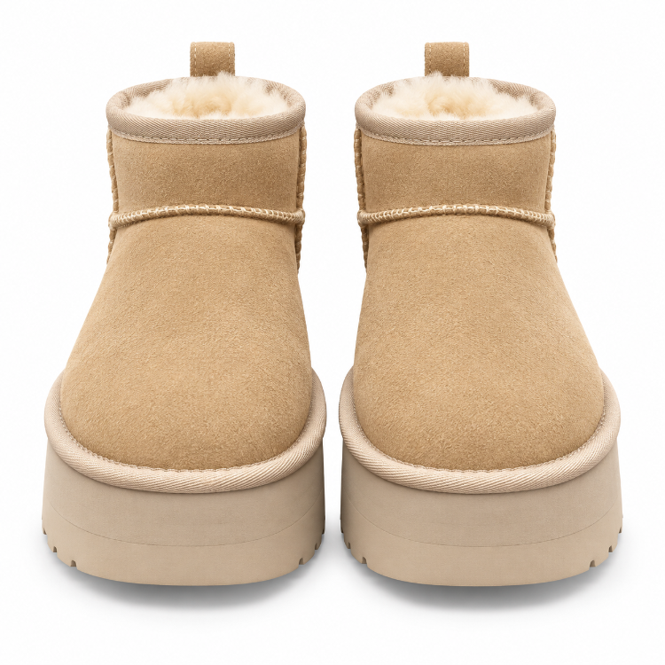 UGG Classic Ultra Mini Platform Sand | Kadın Bot