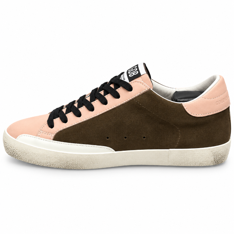 Golden Goose Super-Star LTD Edition | Erkek Sneaker – Kahverengi / Pembe