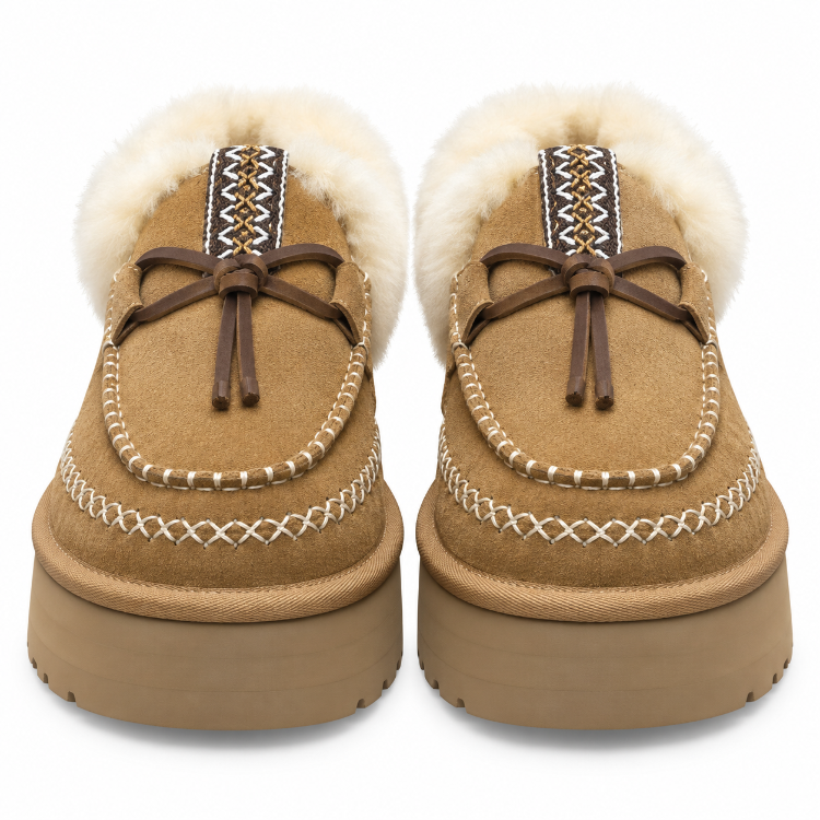 UGG Tazz Slipper Chestnut | Kadın Platform Terlik