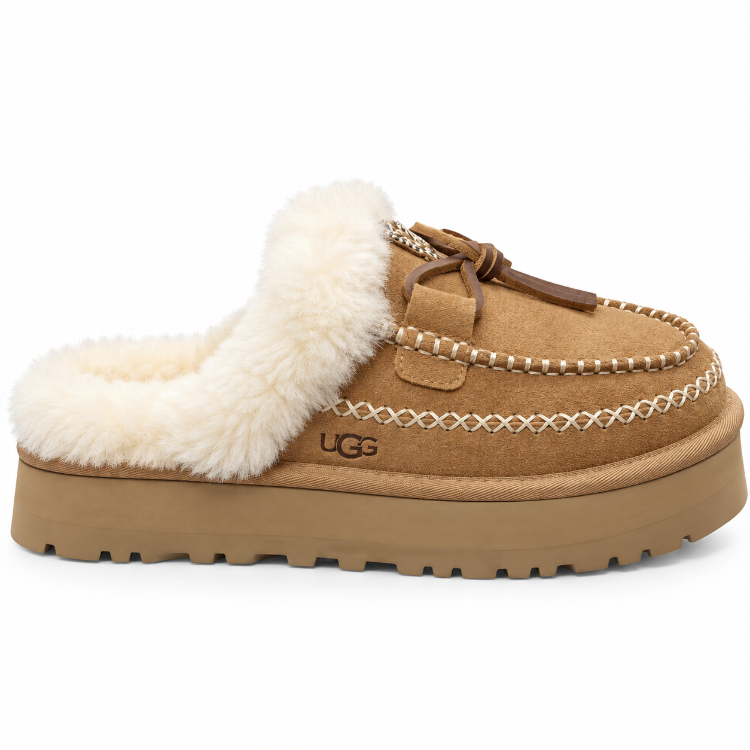 UGG Tazz Slipper Chestnut | Kadın Platform Terlik