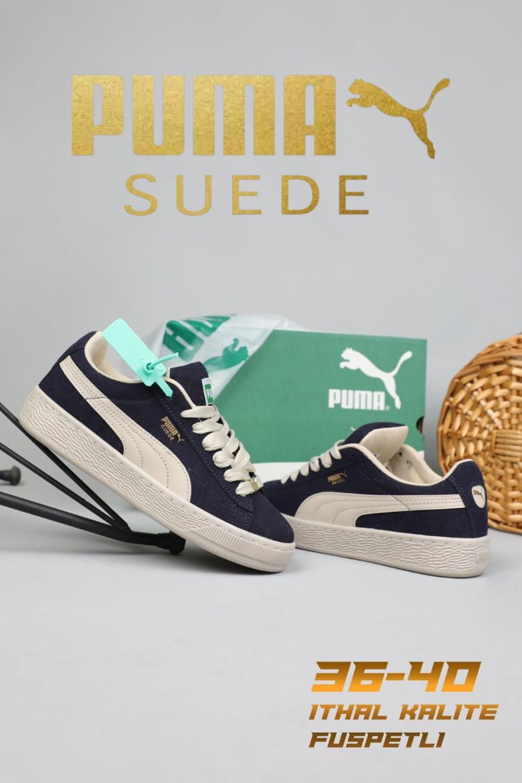 Puma Suede Classic Lacivert – Krem