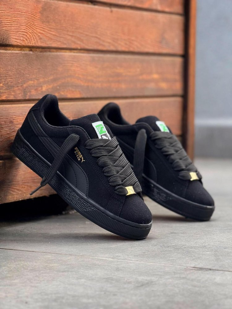  Puma Siyah Süet Sneaker 36-40