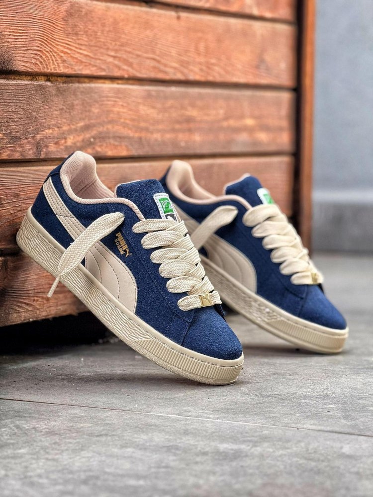 Puma Suede Classic Mavi – Bej Taban