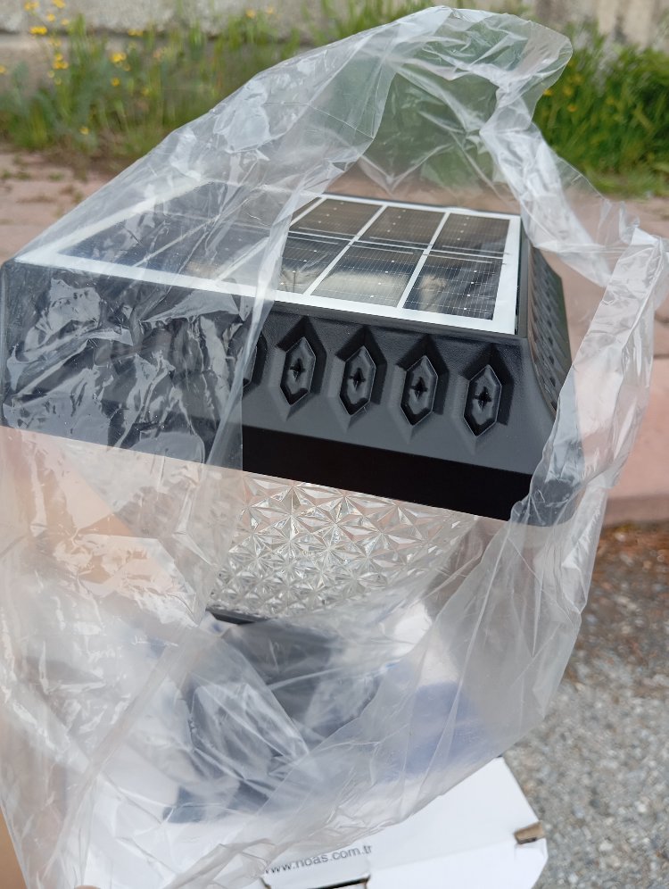 ☀Solar set üstü bahçe armatürü