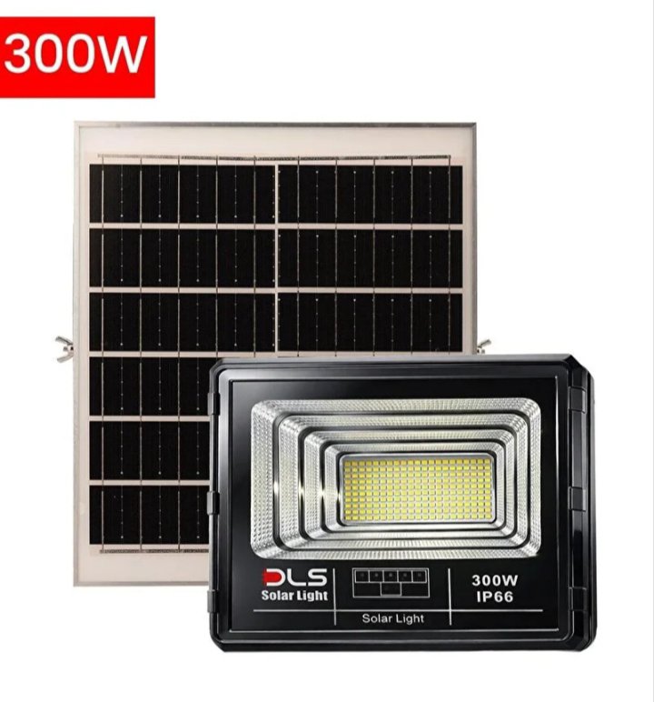 ☀300W Güneş enerjili led projektör