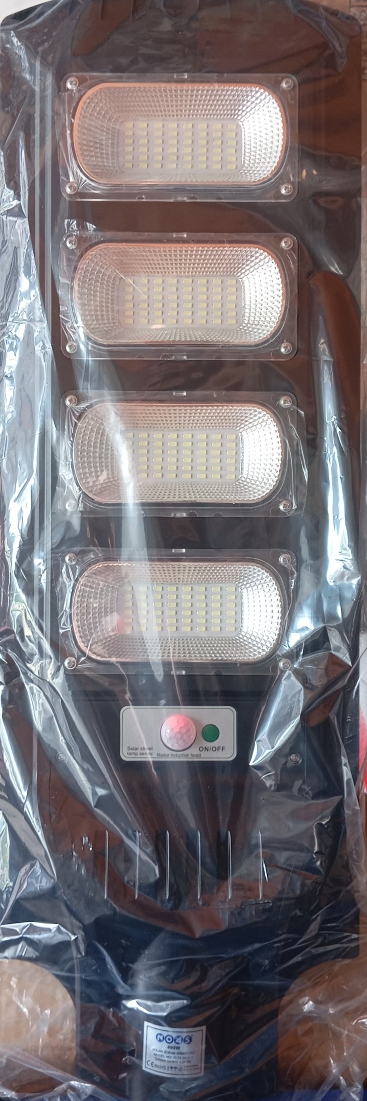 Güneş enerjili sokak lambası 400 w