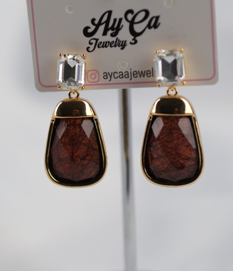 Amber Glow Küpe 
