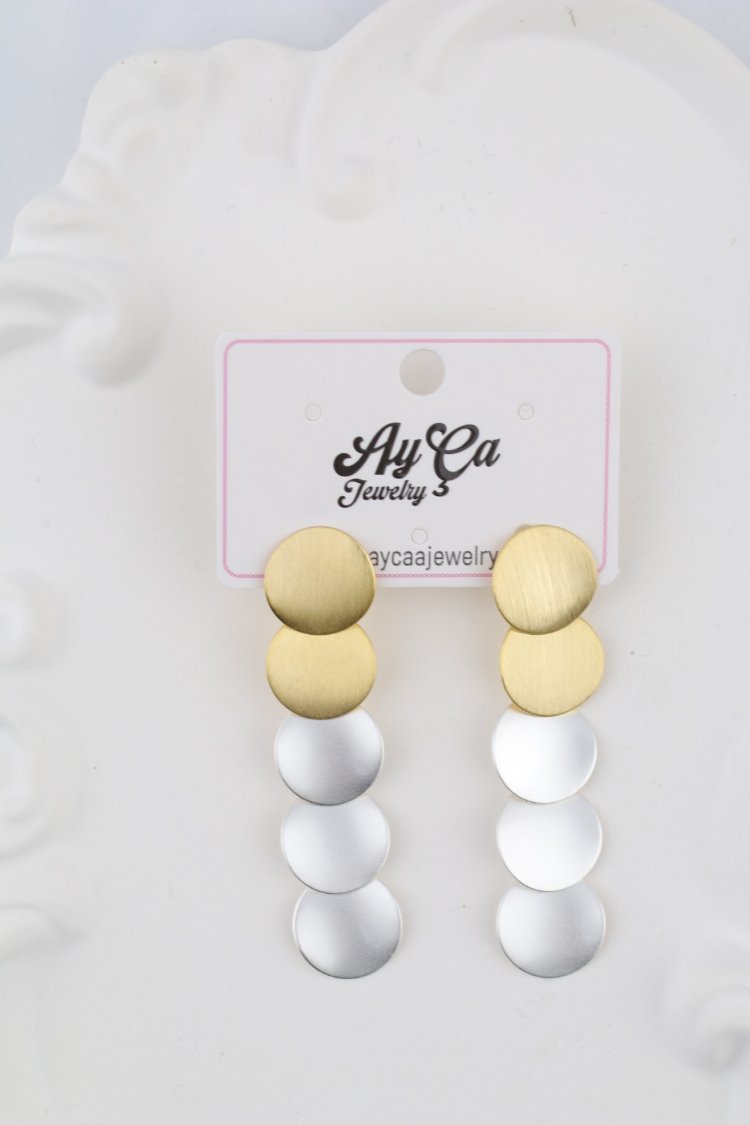 Aura Disk Küpe