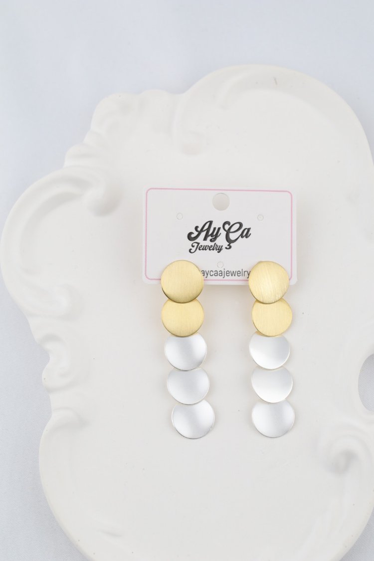 Aura Disk Küpe