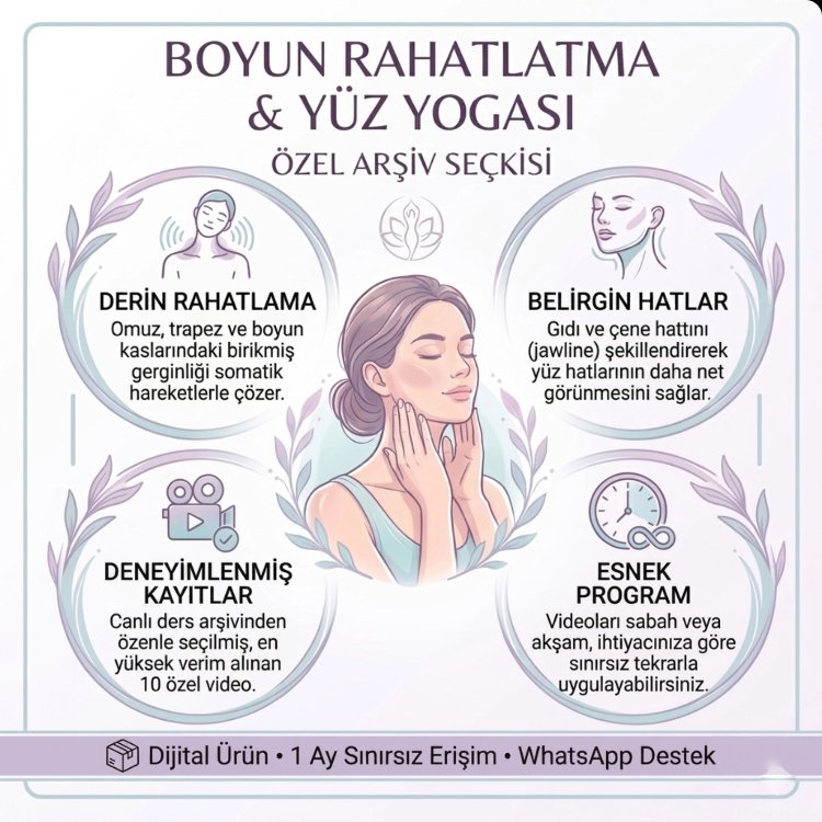 KAYIT: BOYUN RAHATLATMA & YÜZ YOGASI