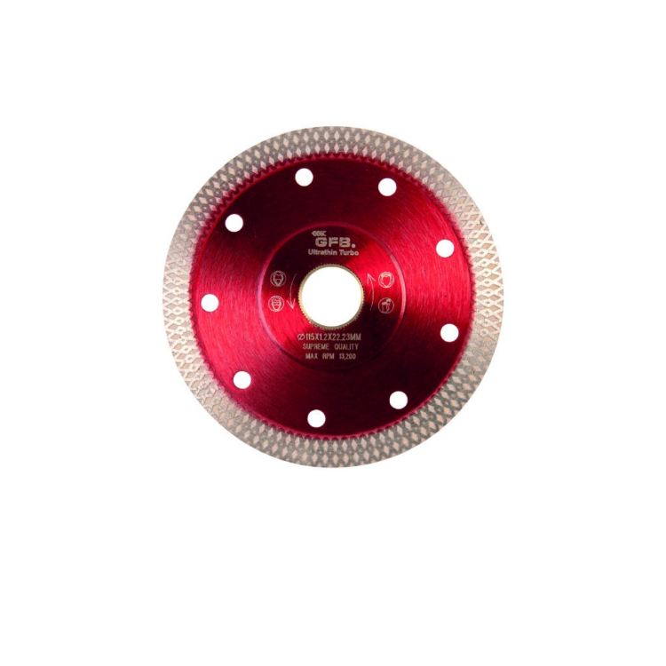 Hassas Kesim İnce Turbo Elmas Seramik - Fayans Kesic 115 mm