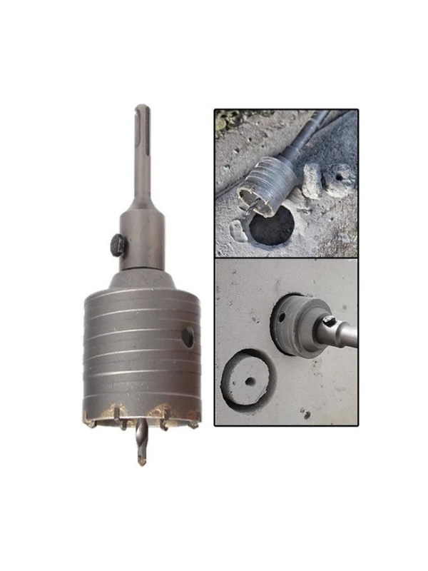 GFB Elmaslı Beton Delme Panç 35 mm (Adaptörlü)