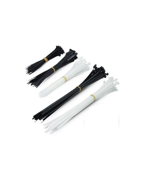 Zenith 2,5 X 150 Mm Beyaz Kablo Bağı & Plastik Cırt 2 Paket