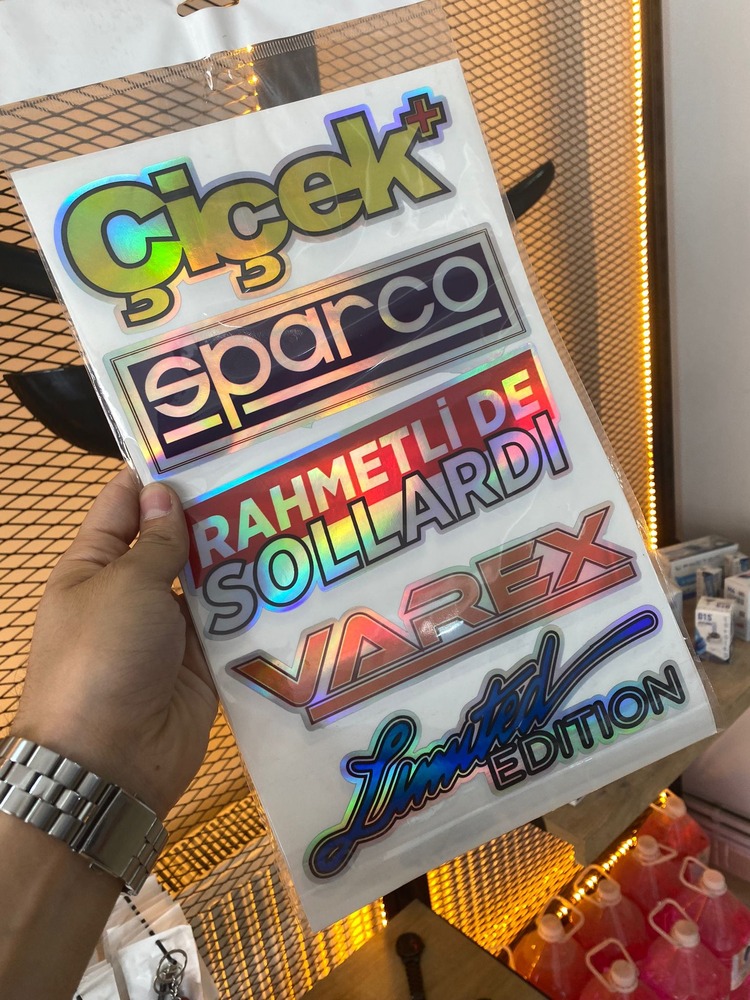 ARKA CAM HOLOGRAM ÇIKARTMA SETİ MODEL 9