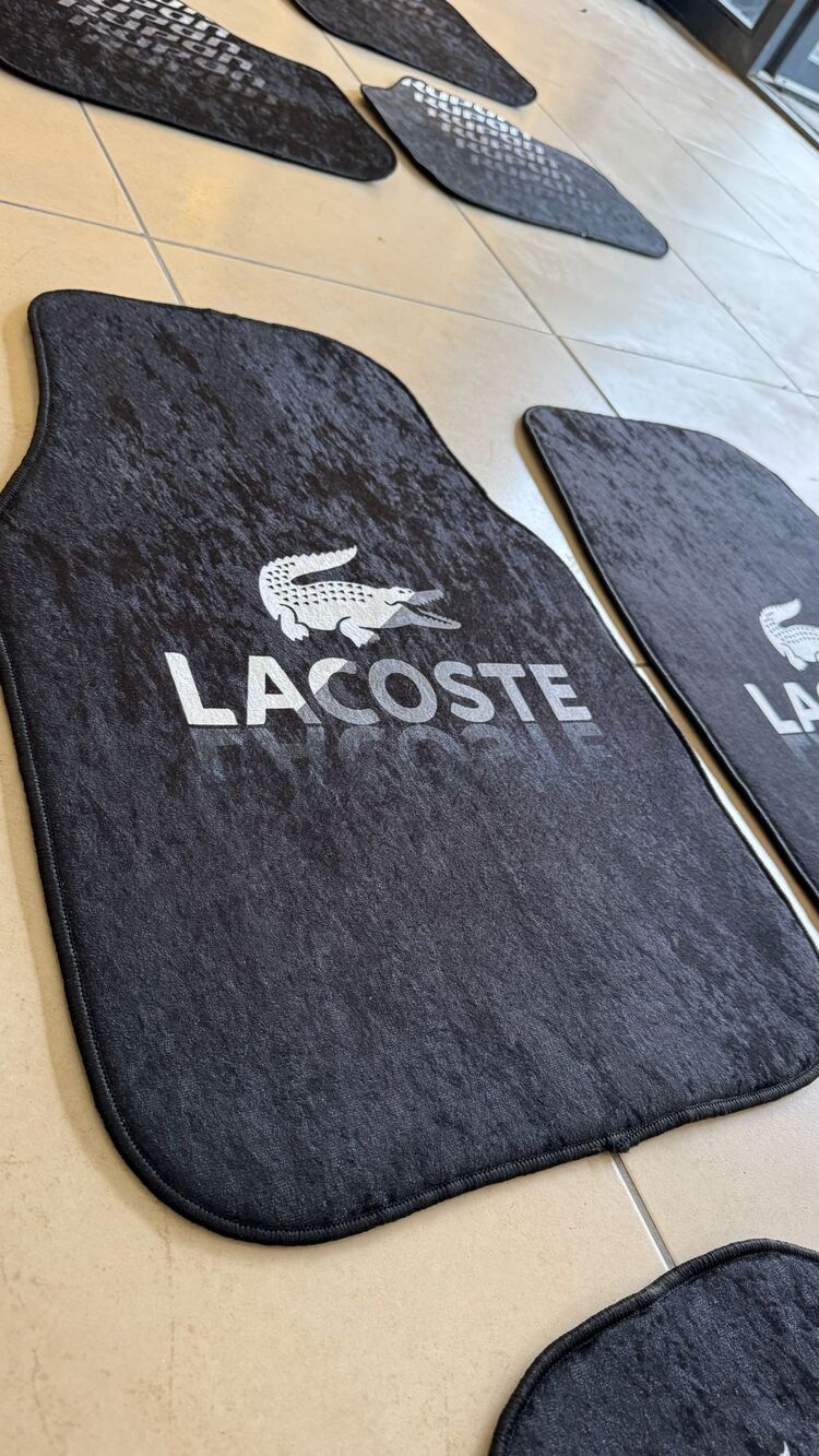 A+ KALİTE SİYAH LACOSTE HALI PASPAS ( HER ARACA UYUMLU )