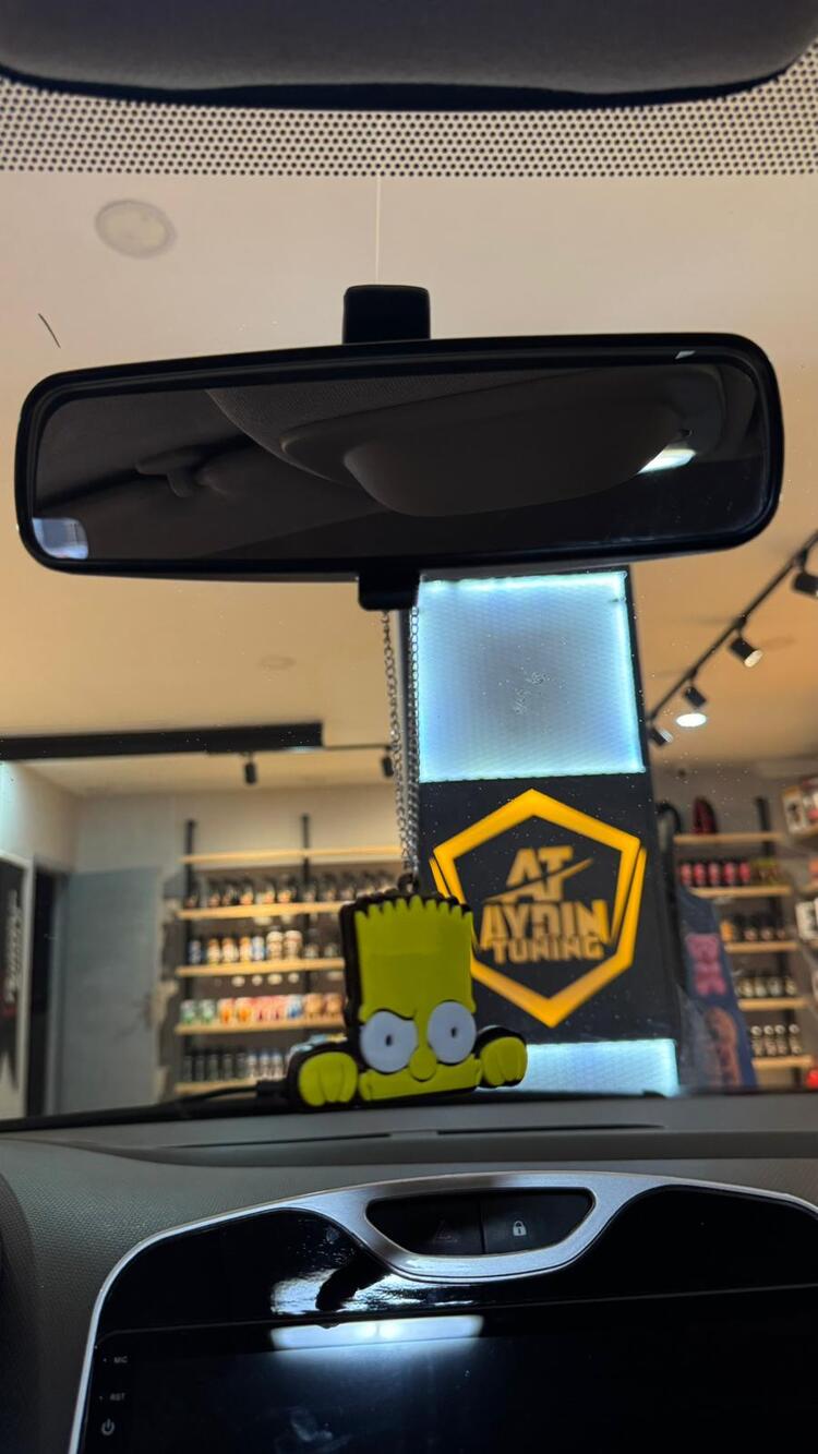 SİMPSON AYNA SÜSÜ PLEKSİ 3D