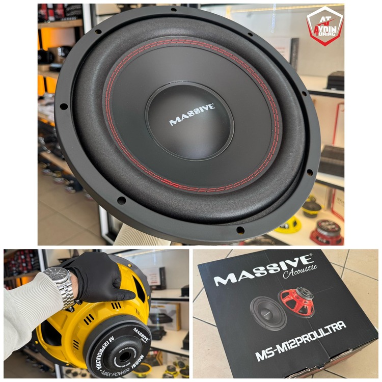 MASSİVE M82PROULTRA 30CM SUBWOOFER KABİNSİZ