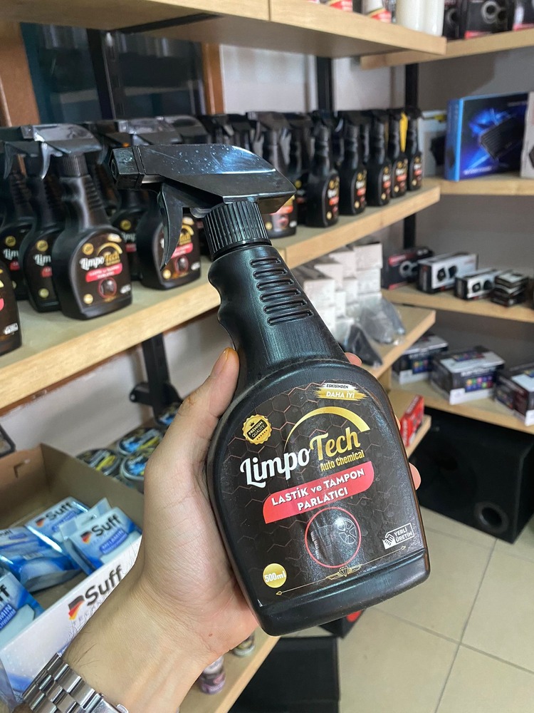 LASTİK VE TAMPON PARLATICI LİMPO TECH 0,5 L
