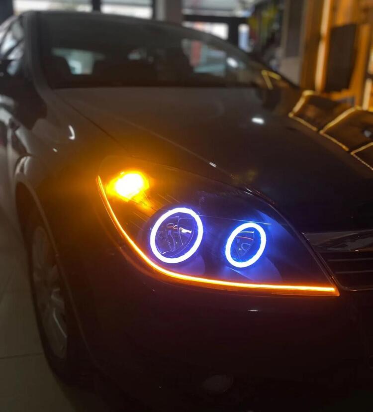 OPEL ASTRA H / 4LÜ O TİP ANGEL SETİ 64 RENK TELEFON KONTROLLÜ
