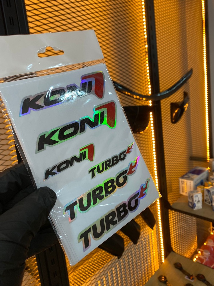 KONI & TURBO STİCKER SETİ