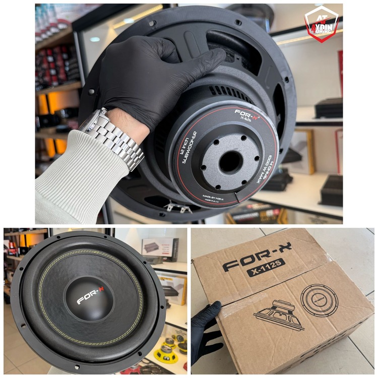 FORX X-112S 30CM SUBWOOFER KABİNSİZ