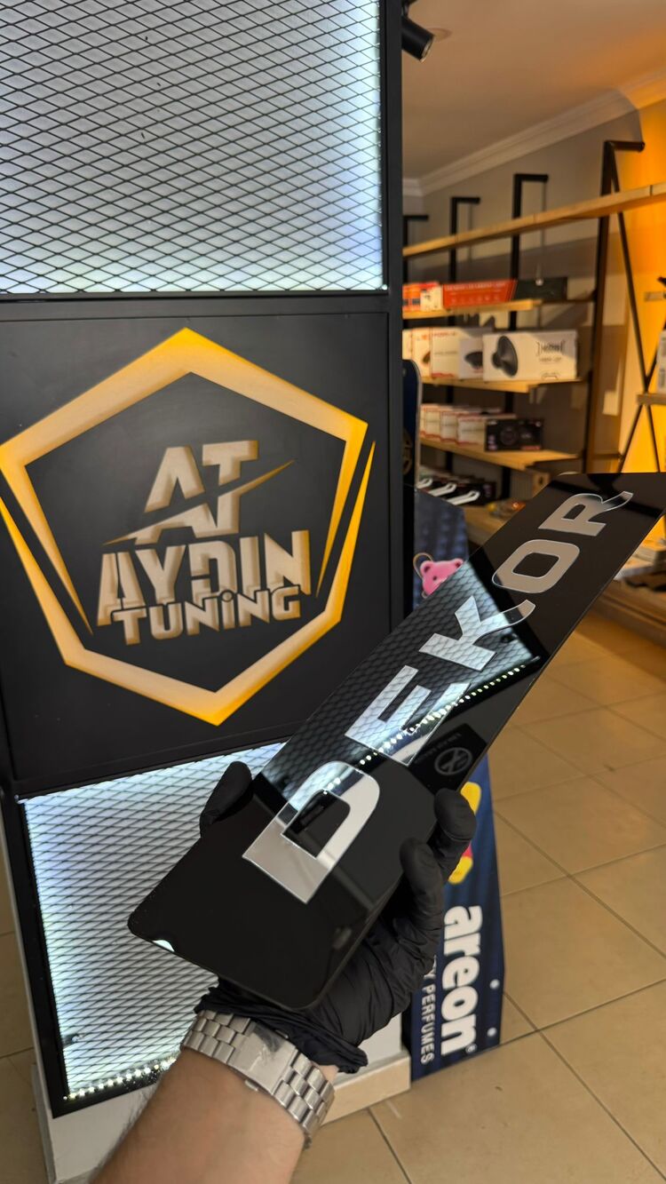 3D JELATİN KORUMALI PLEKSİ DEKOR PLAKA DEKOR