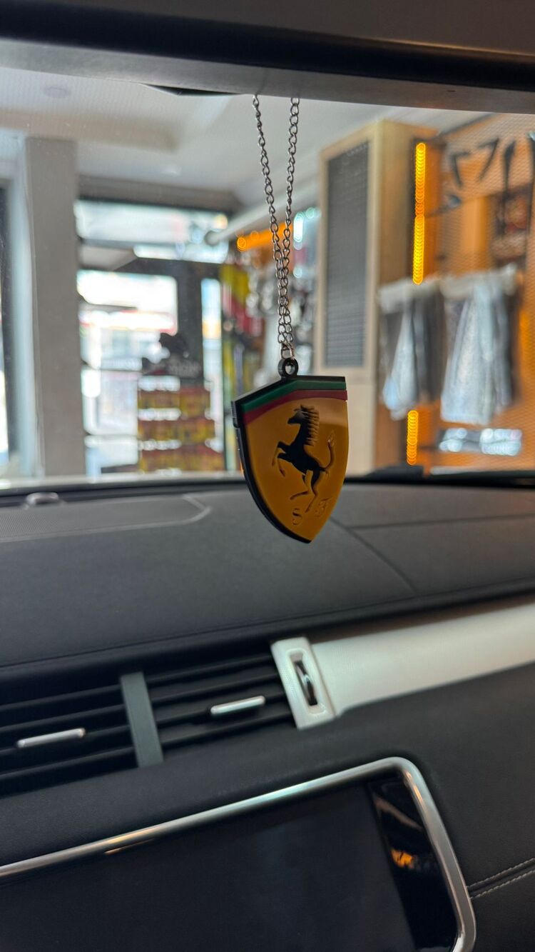 FERRARİ AYNA SÜSÜ PLEKSİ 3D