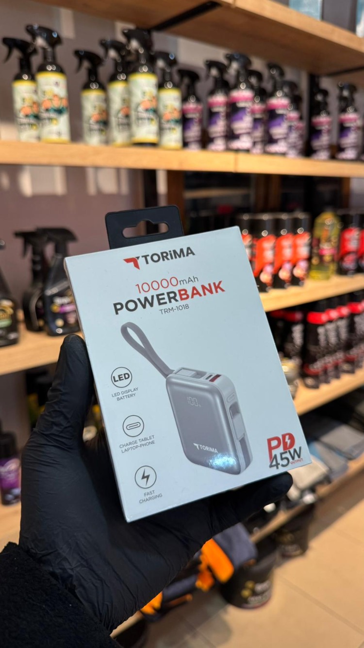 TORİMA 10.000MAH POWER BANK 45W HIZLI ŞARJ