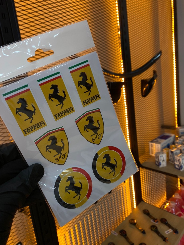 FERRARİ STİCKER SET