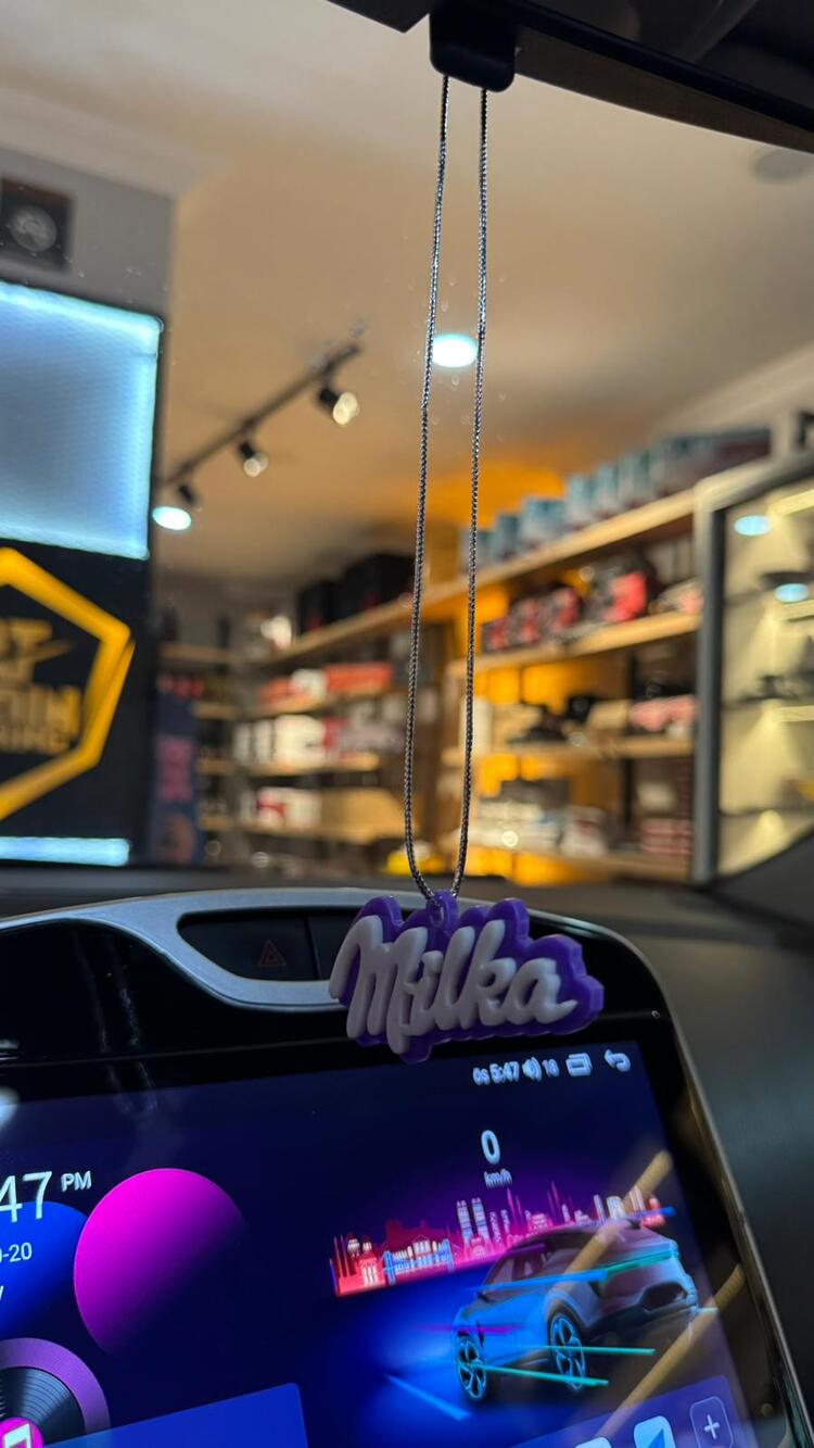 MİLKA AYNA SÜSÜ PLEKSİ 3D