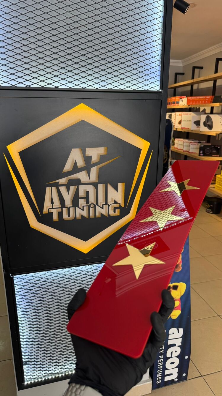 3D JELATİN KORUMALI PLEKSİ DEKOR PLAKA CUMHURBAŞKANLIĞI MODEL