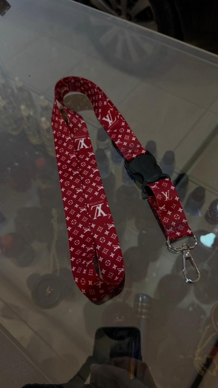 1. KALİTE AYNA İPİ LOUIS VUITTON KIRMIZI