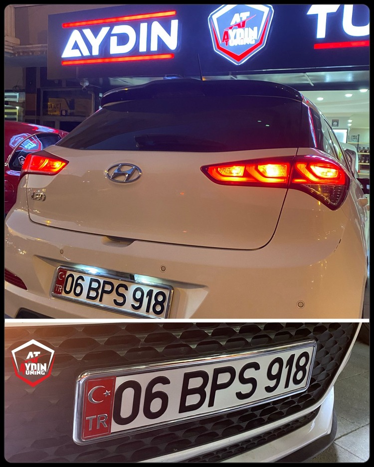MEFSA KROM PLAKALIK A KALİTE HER ARACA UYUMLU 2 ADET