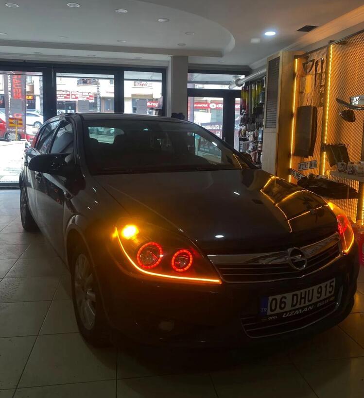 OPEL ASTRA H / 4LÜ O TİP ANGEL SETİ 64 RENK TELEFON KONTROLLÜ