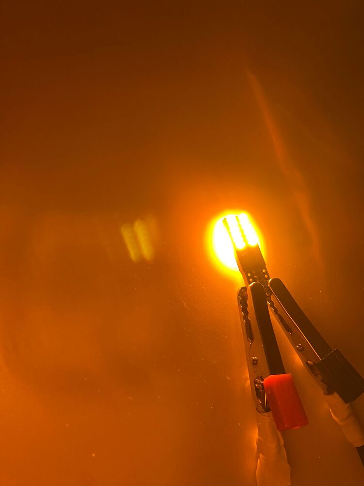 T10 TURUNCU LED 24 LEDLİ PARK AMPULÜ ( DİPSİZ )