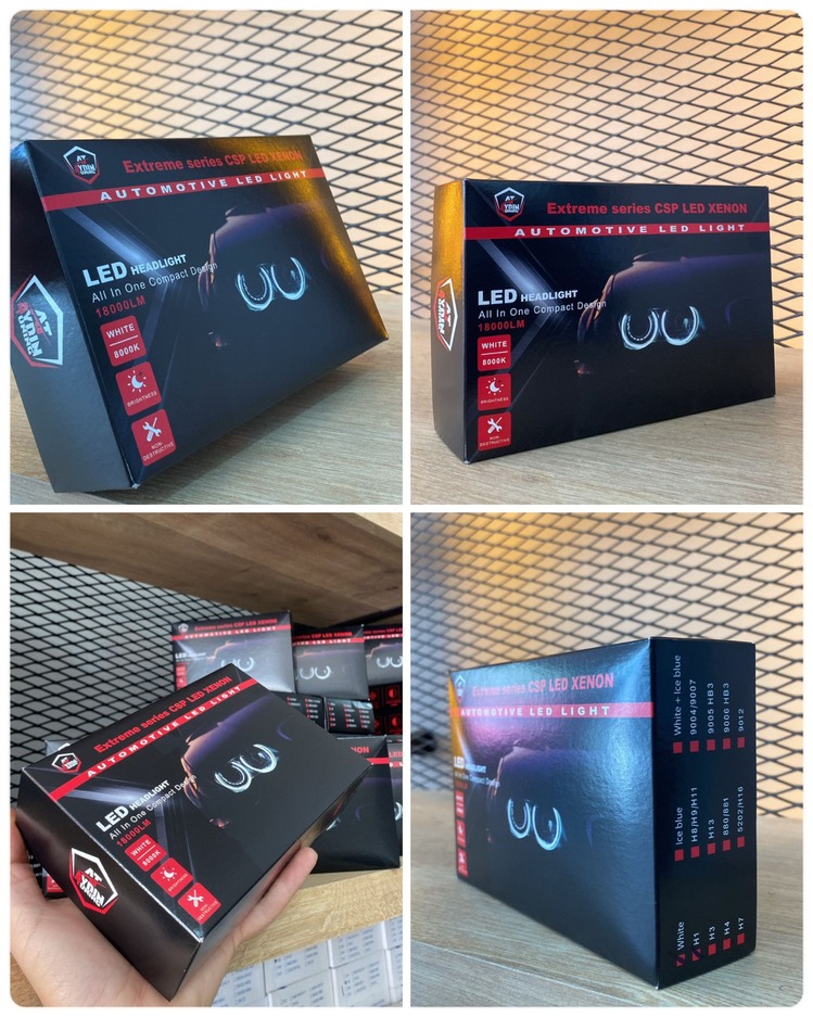 AT EXTREME MARKA 1 YIL GARANTİLİ LED XENON CSP LED 9006 (HB4)