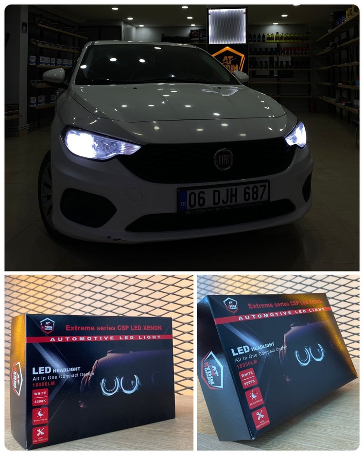 AT EXTREME MARKA 1 YIL GARANTİLİ LED XENON CSP LED 9006 (HB4)