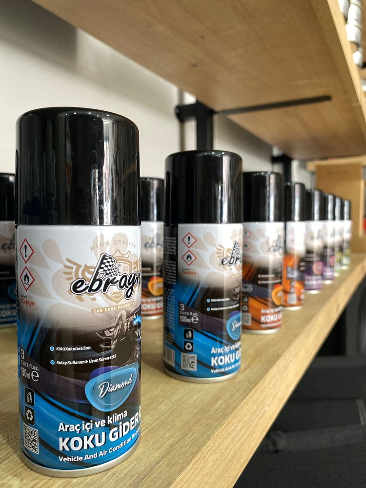 EBRAYN OTO KOKU GİDERİCİ / KOKU BOMBASI 4 LÜ SET