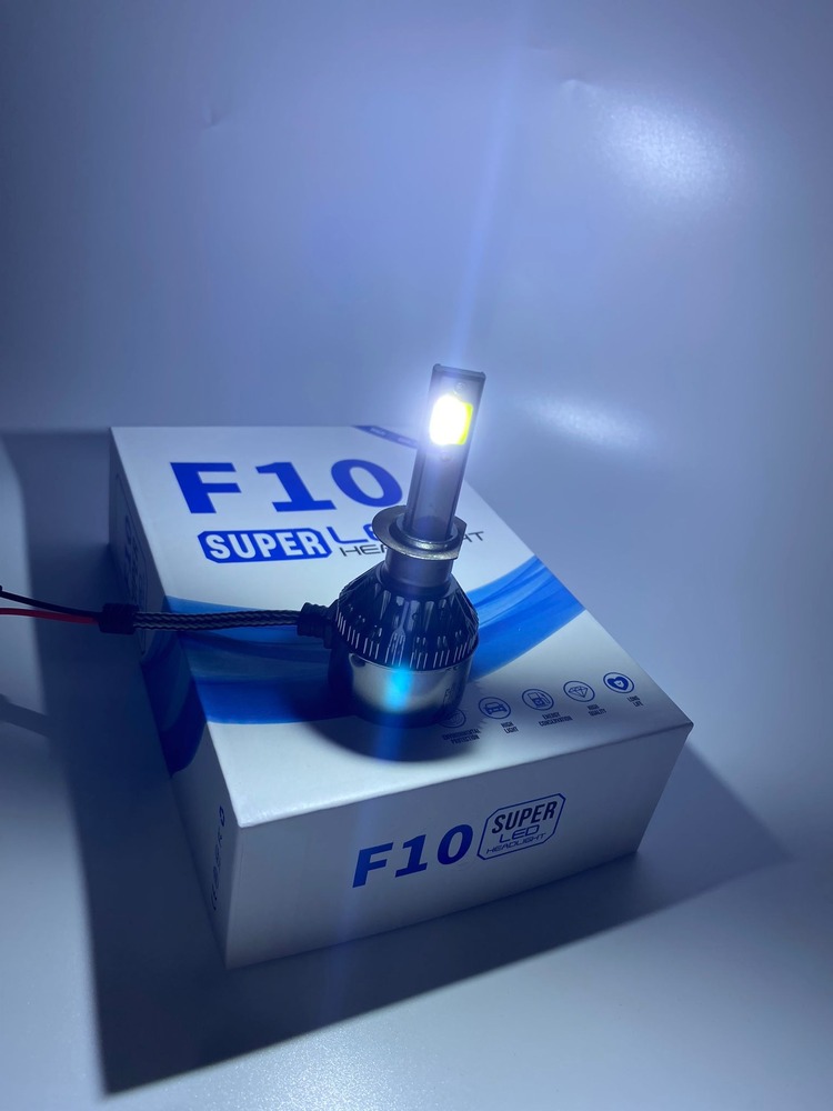 F10 MARKA 6 AY ​​GARANTİLİ BEYAZ LED XENON H4 