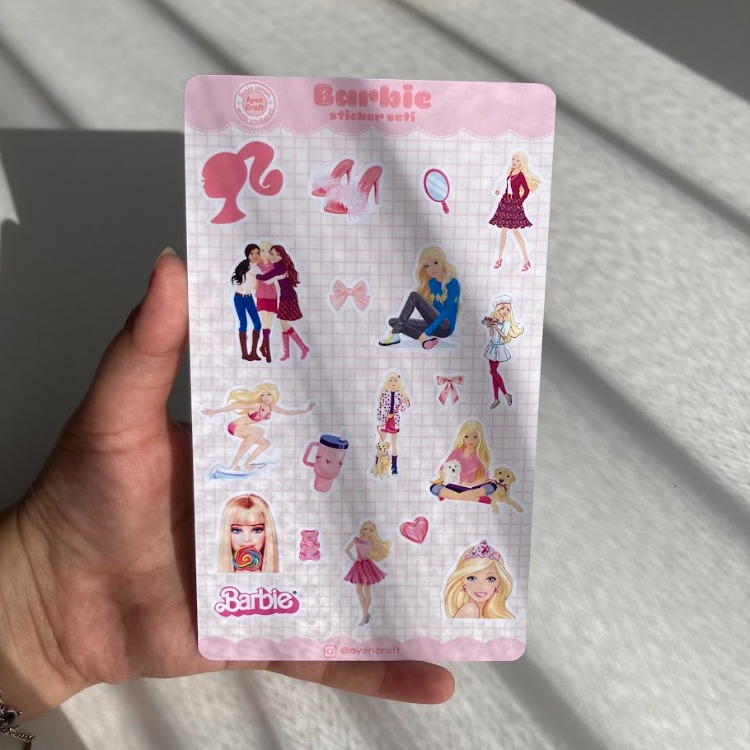 Barbie Sticker Seti
