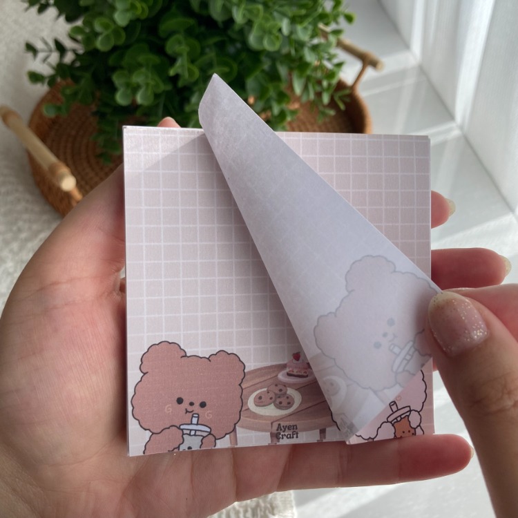 Kawaii Bears Notepad