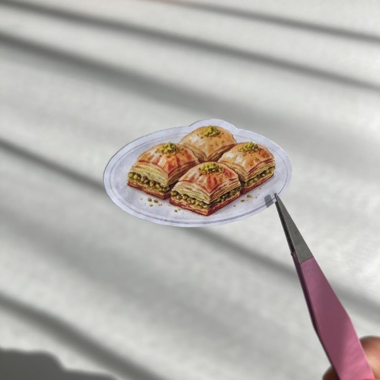 Türk Tatlıları Sticker Seti